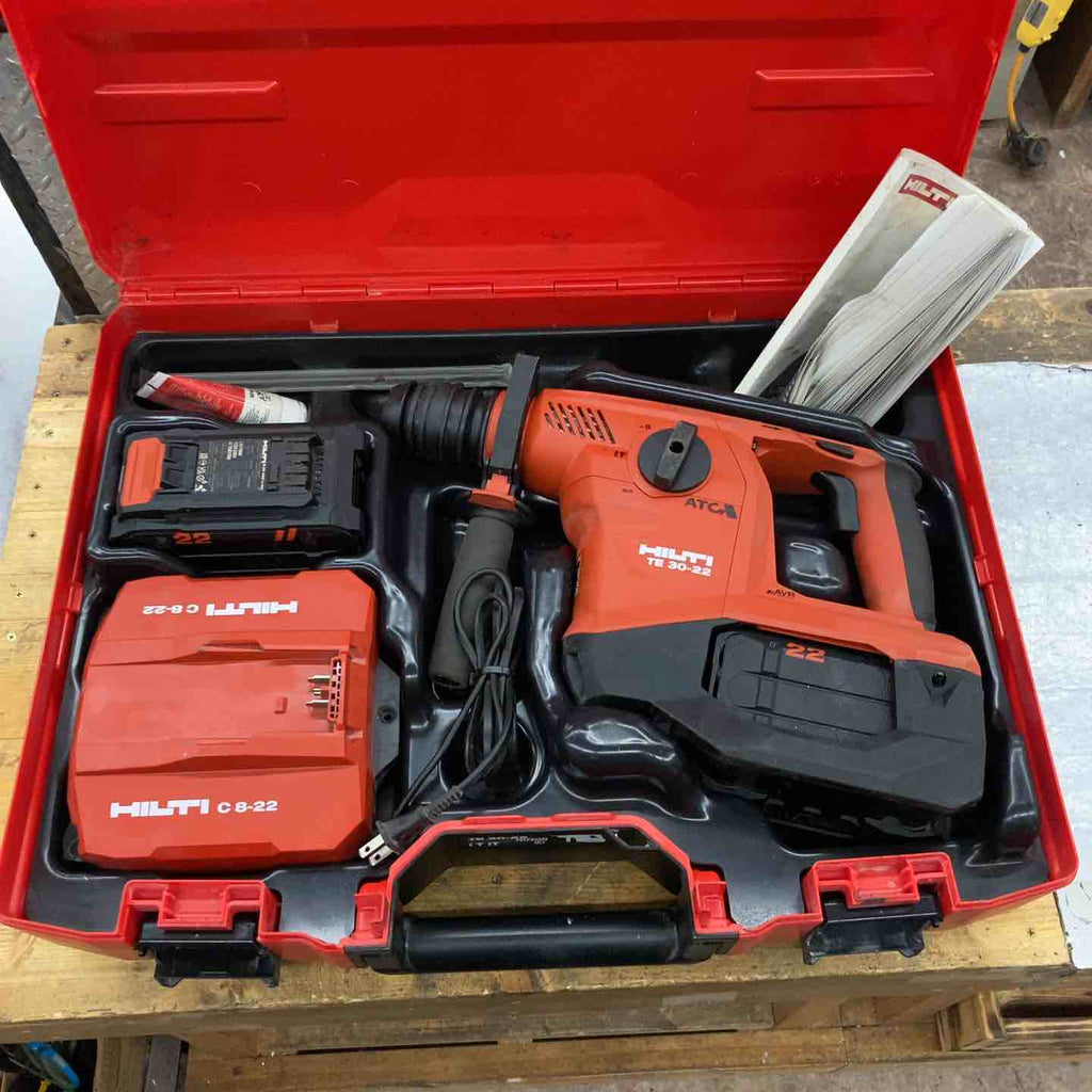 ☆ヒルティ(Hilti) 充電式ロータリーハンマー TE30-22 ケース(21.6