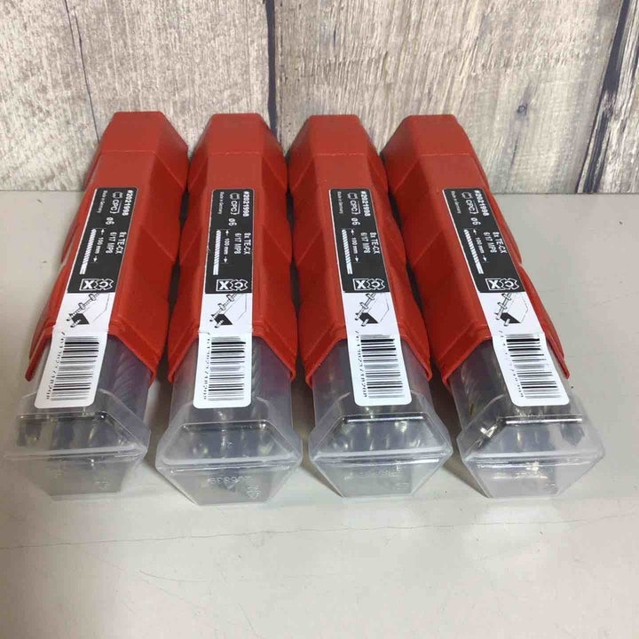 【未使用品】　HILTI ヒルティ ドリルビット TE-CX 6/17 MP8(マルチパック８本入り) SDSプラス 4個 【戸田店】