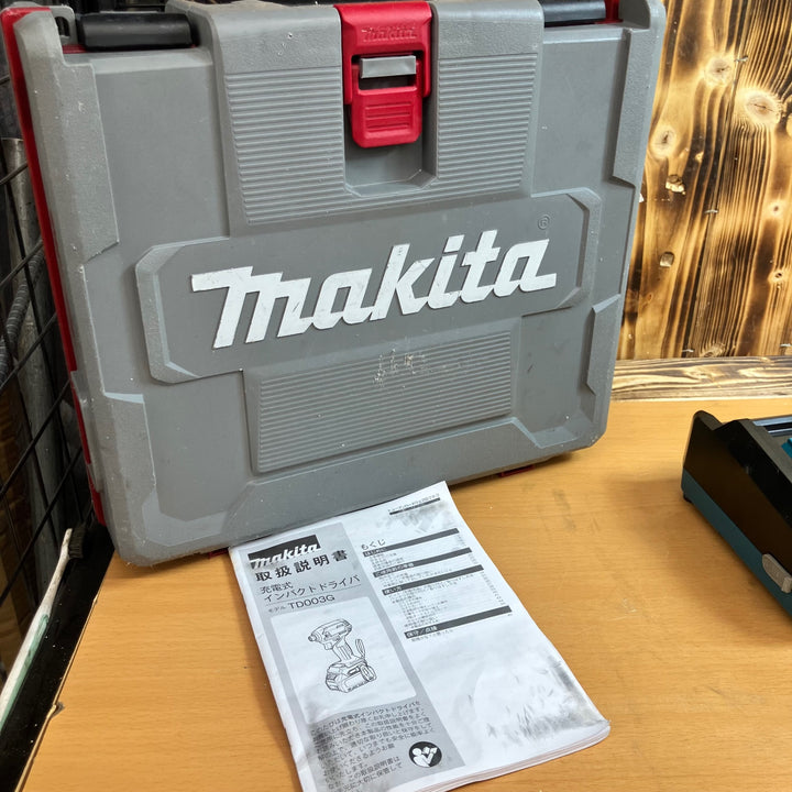 ★マキタ(makita) コードレスインパクトドライバ TD003GRAX【越谷店】