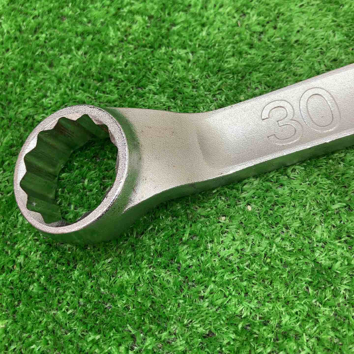 KTC 京都機械工具 45°×6°ロングめがねレンチ M5-3032【富山店】◇BR