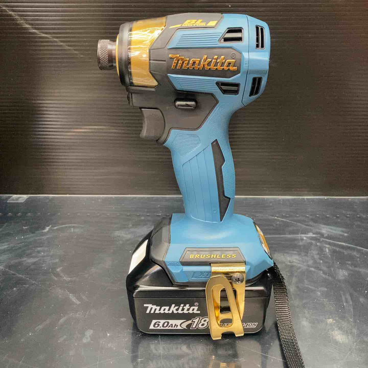 マキタ(makita) コードレスインパクトドライバー TD173DGXPB プレミアムブルー LXT20周年記念限定カラー【川越店】