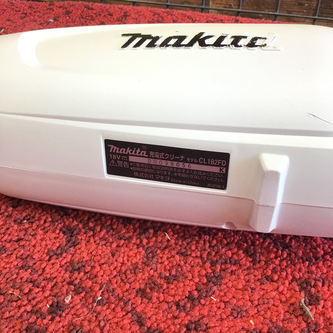 ☆マキタ(makita) コードレスクリーナ CL182FDZW【町田店】