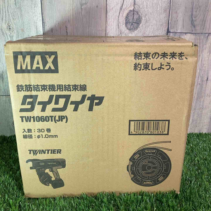 ◇マックス(MAX) タイワイヤ 鉄筋結束機用結束線 TW1060T(JP) 30巻 ツインタイア 保管品【戸田店】