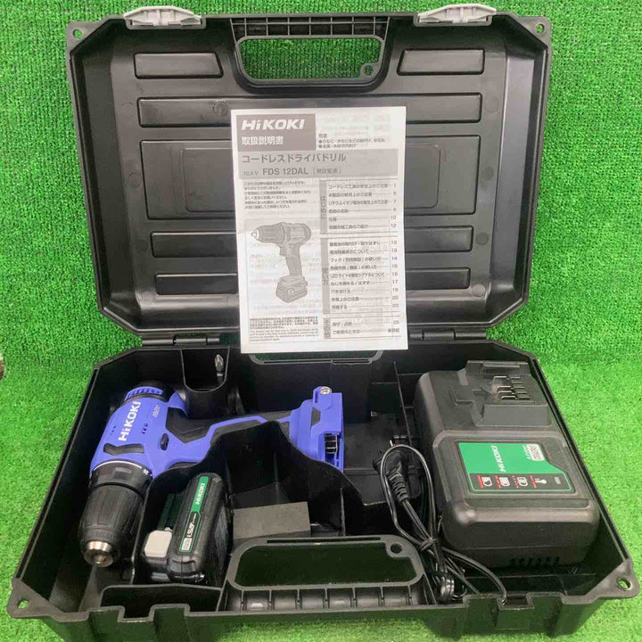 ◇ハイコーキ(HIKOKI ※旧:日立工機) コードレスドライバドリル FDS12DAL(2ES)【川崎店】