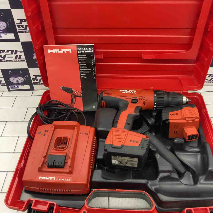 ◇ヒルティ(HILTI) コードレスドリルドライバー SFH144-A【所沢店】