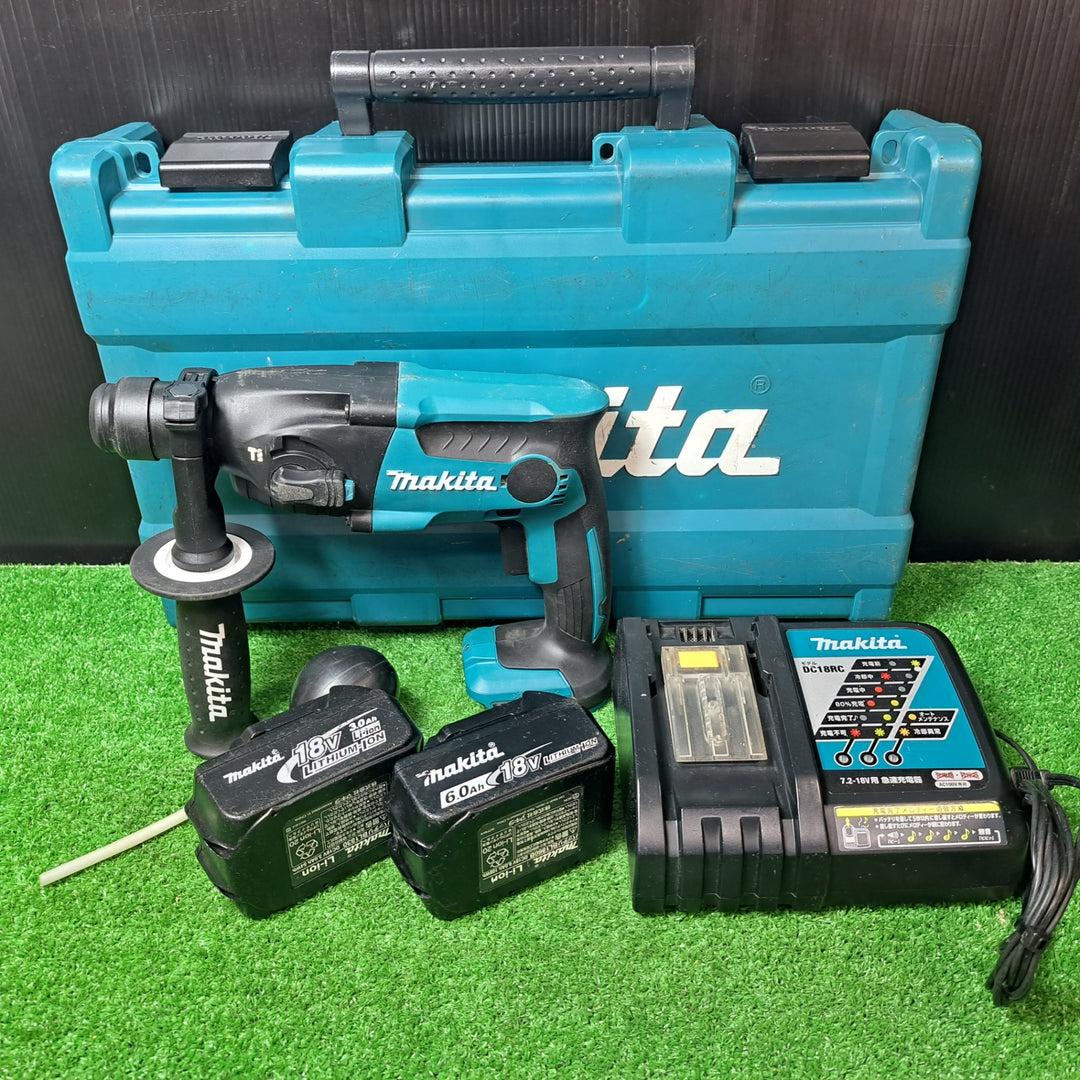 ☆マキタ(makita) コードレスハンマドリル HR165DRGX 18Vバッテリー2個 