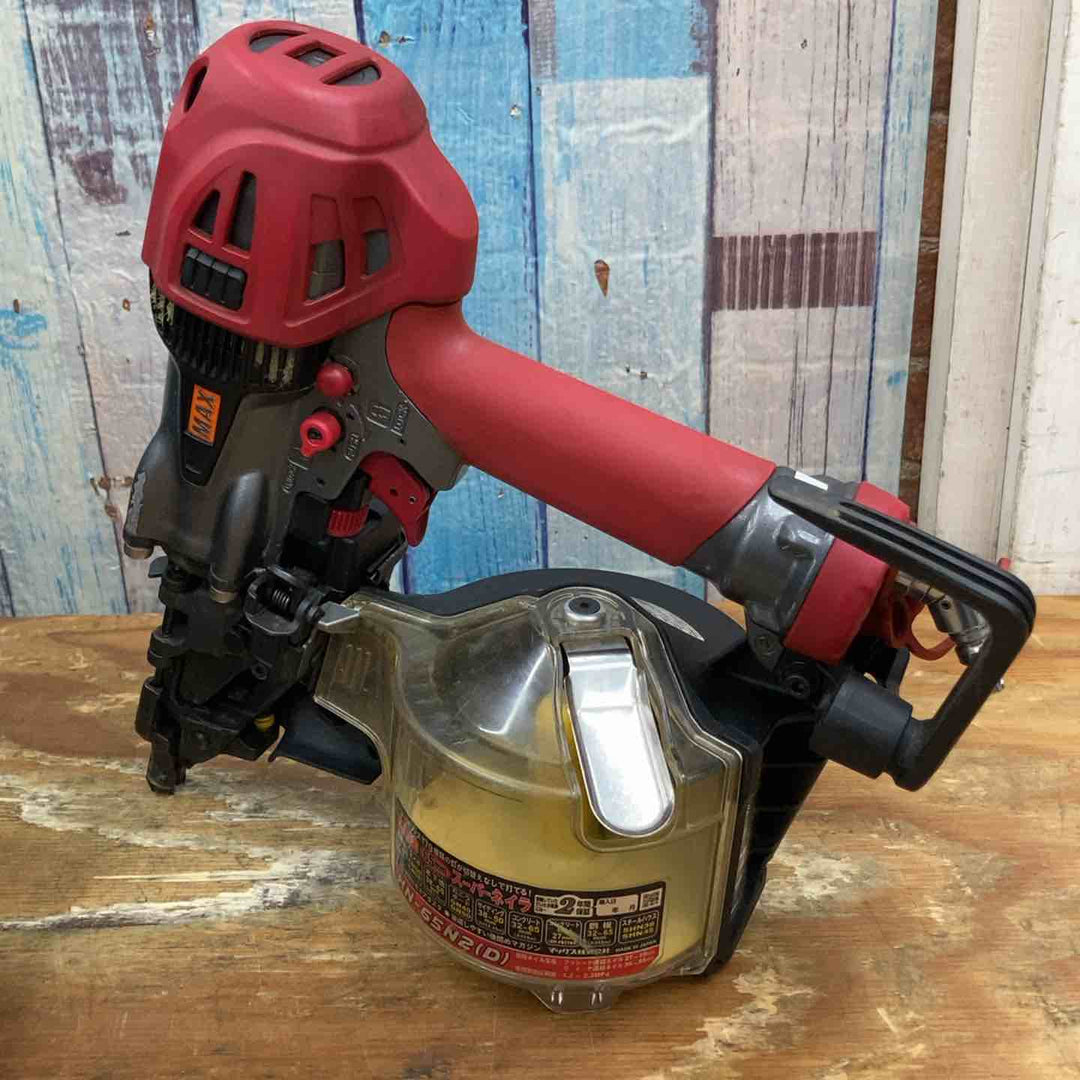 【中古品】★マックス(MAX) 高圧 エア釘打ち機 HN-65N2(D) 65mm【柏店】