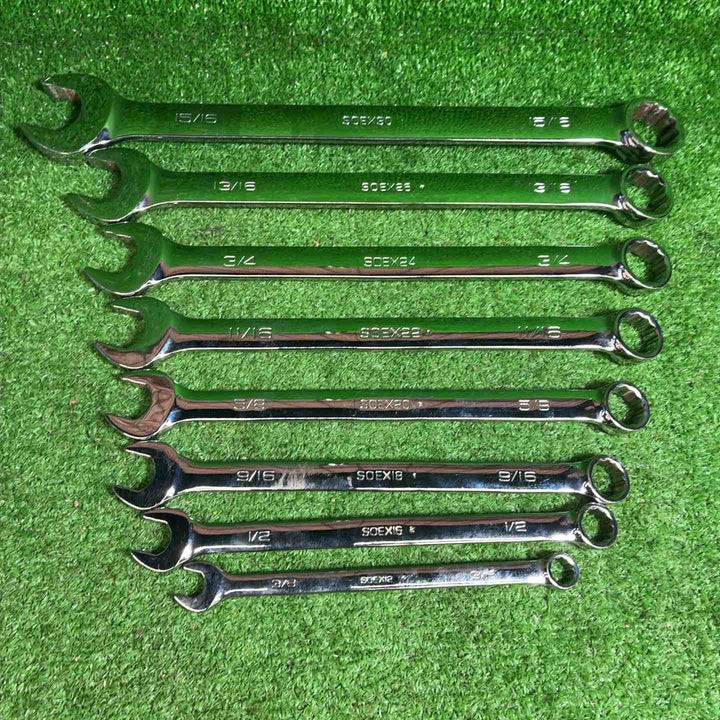 Snap-on スナップオン コンビネーションレンチ8本セット SOEX12～30【藤沢店】