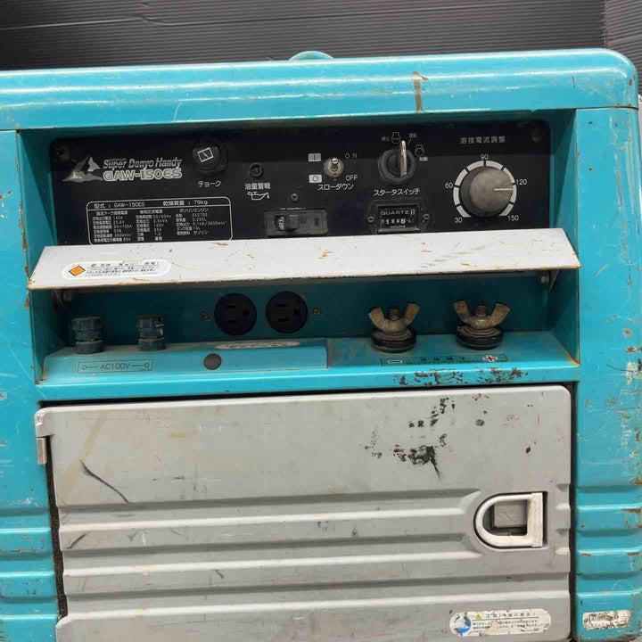 ★デンヨー(Denyo) エンジンウェルダー GAW-150ES　1504時間稼働【戸田店】