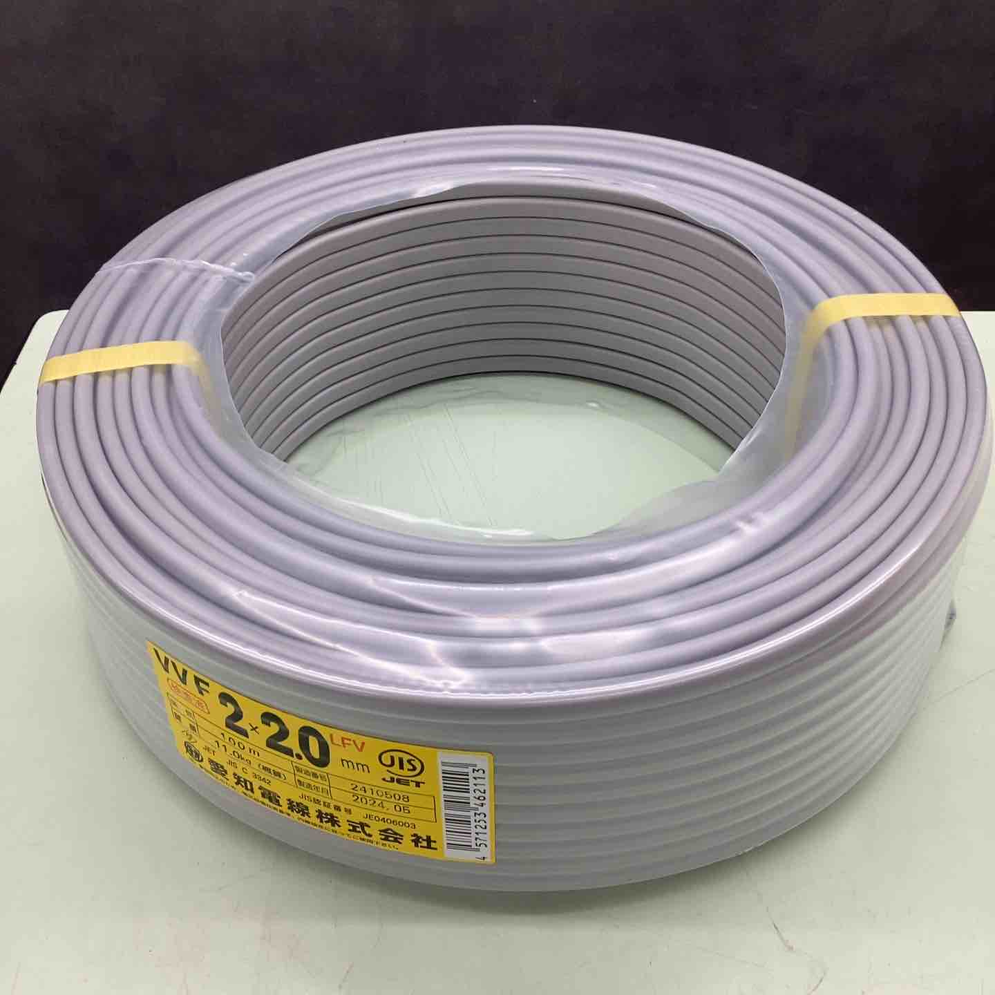 ☆VVFケーブル 2.0×2C【川崎店】 vvf2.0-2cの商品一覧 通販 - Yahoo