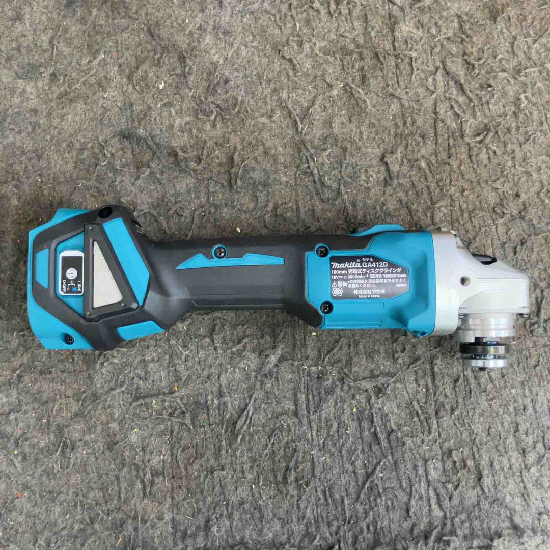 ★マキタ(makita) 100mmコードレスディスクグラインダ GA412DZ【鴻巣店】