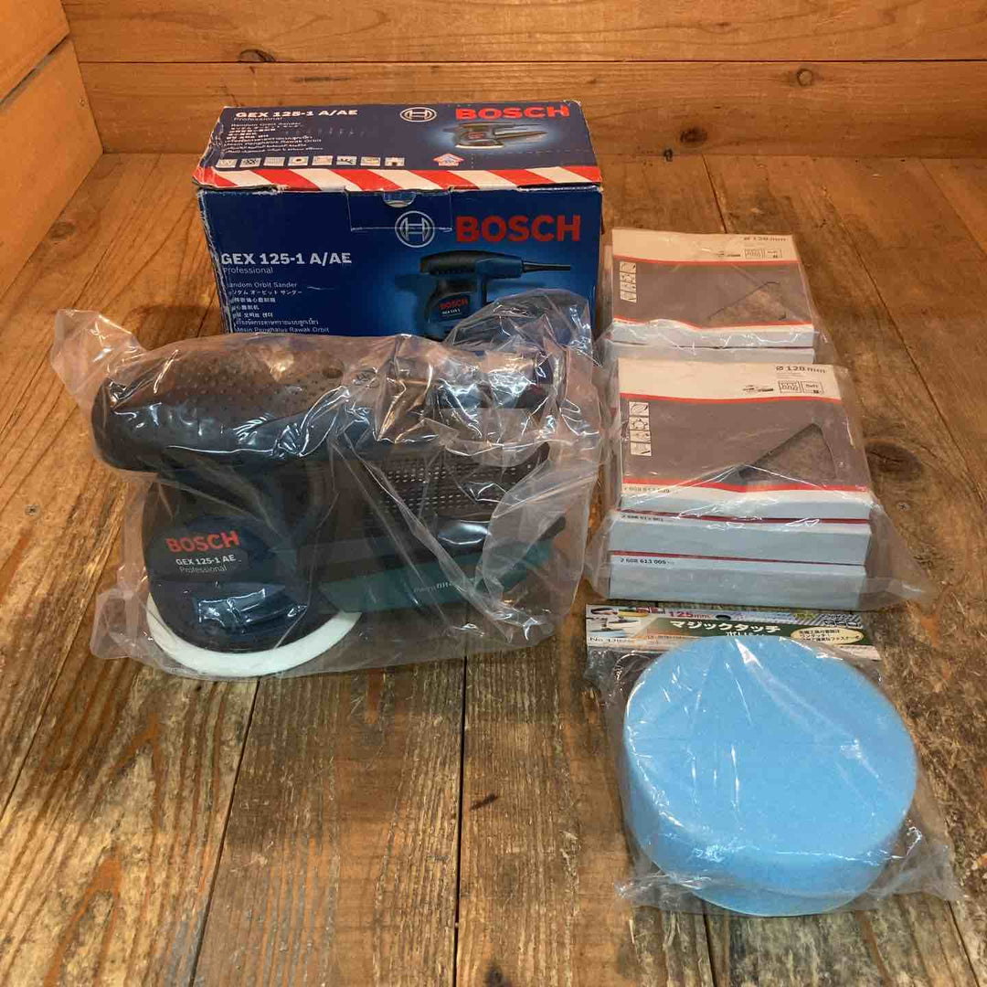 【中古品】ボッシュ(BOSCH) 吸じんランダムアクションサンダー GEX125-1AE【所沢店】