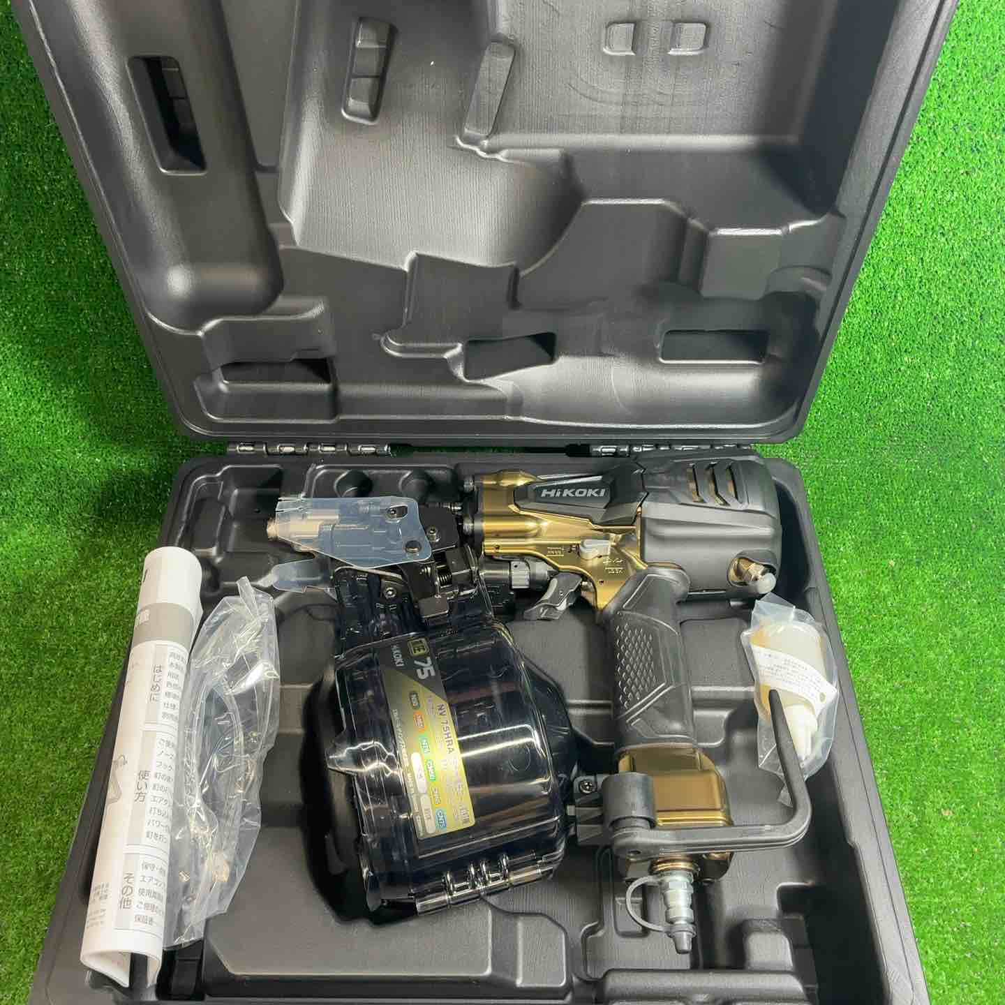ハイコーキ(HIKOKI ※旧:日立工機) 高圧エア釘打ち機 NV75HRA(N)【藤沢