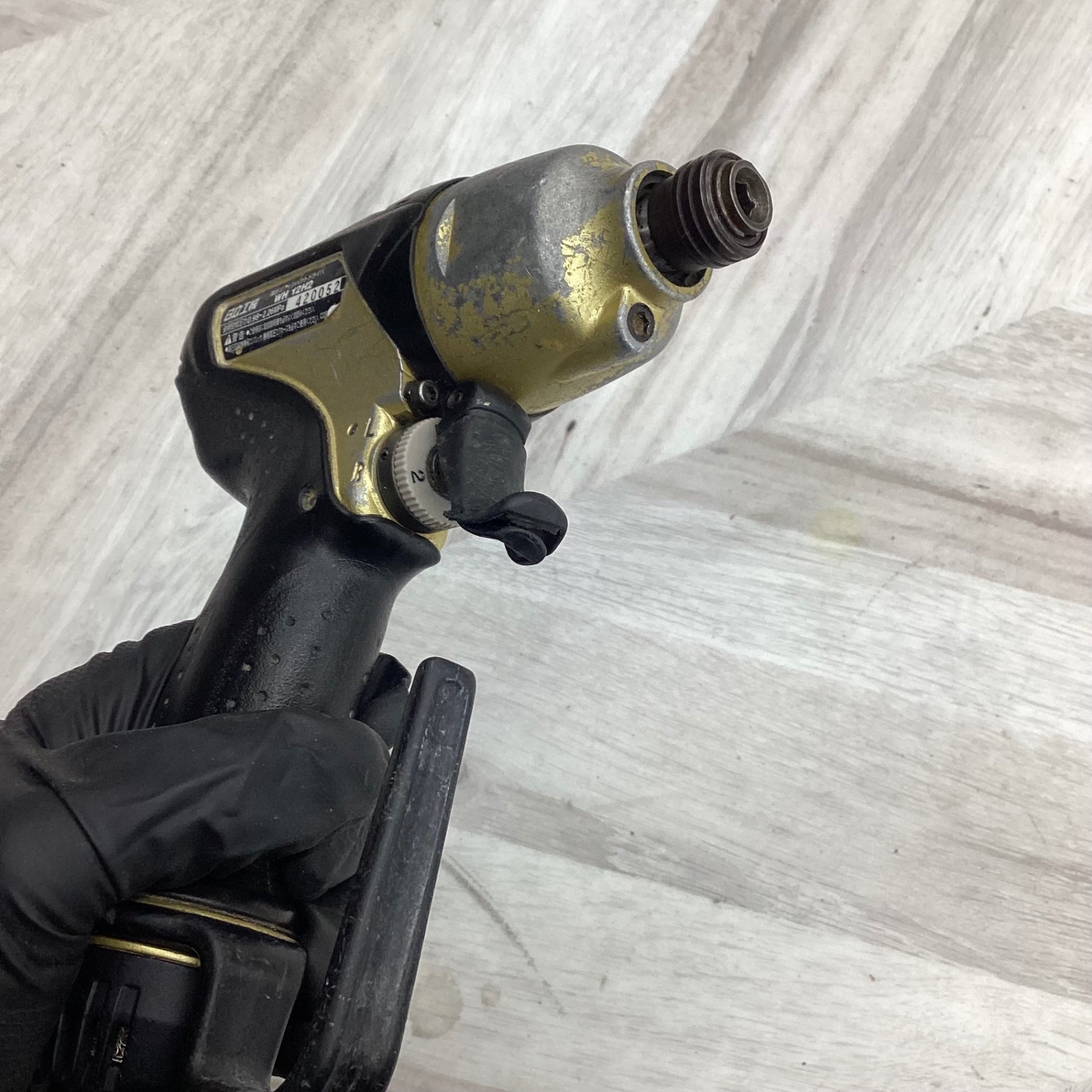 日立工機 日立高圧エアインパクト ドライバーWH12H2 中古