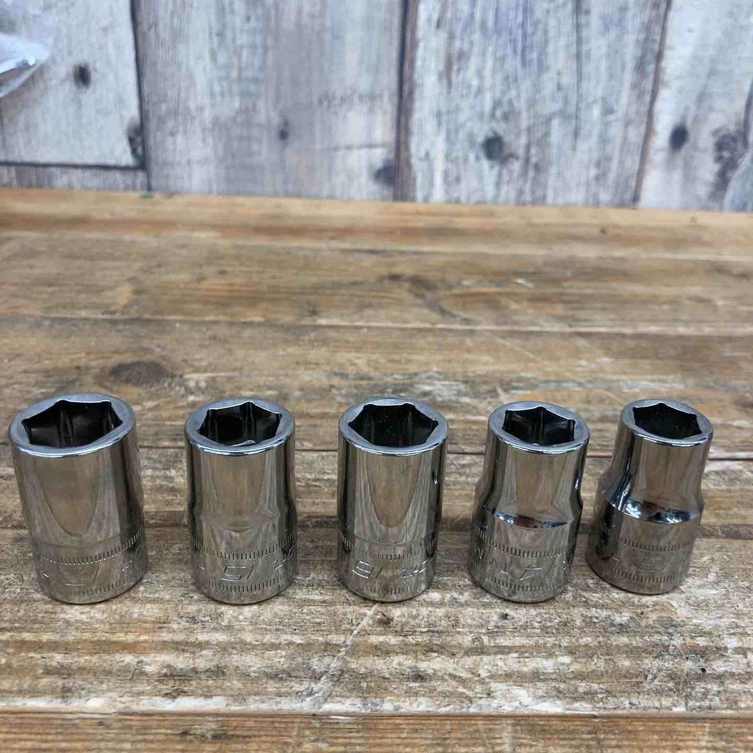 【中古品】 スナップオン(Snap-on) ソケットまとめ TWM13A SWM321など 計8個セット 1/2 ブランド ミリ インチ 【東大和店】