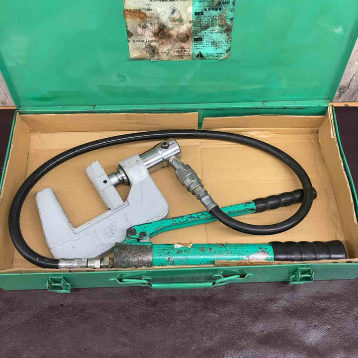 【中古品】亀倉精機 手動油圧式パイプ断水機 S-30N【東大和店】