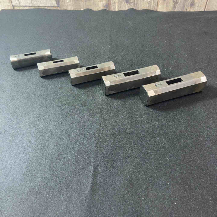 【未使用(店頭展示品)】玄翁(玄能)菱貫 60(四角)・60(八角)・80・100・120(匁) 5本まとめ 総重量：1.96Kg【東大和店】