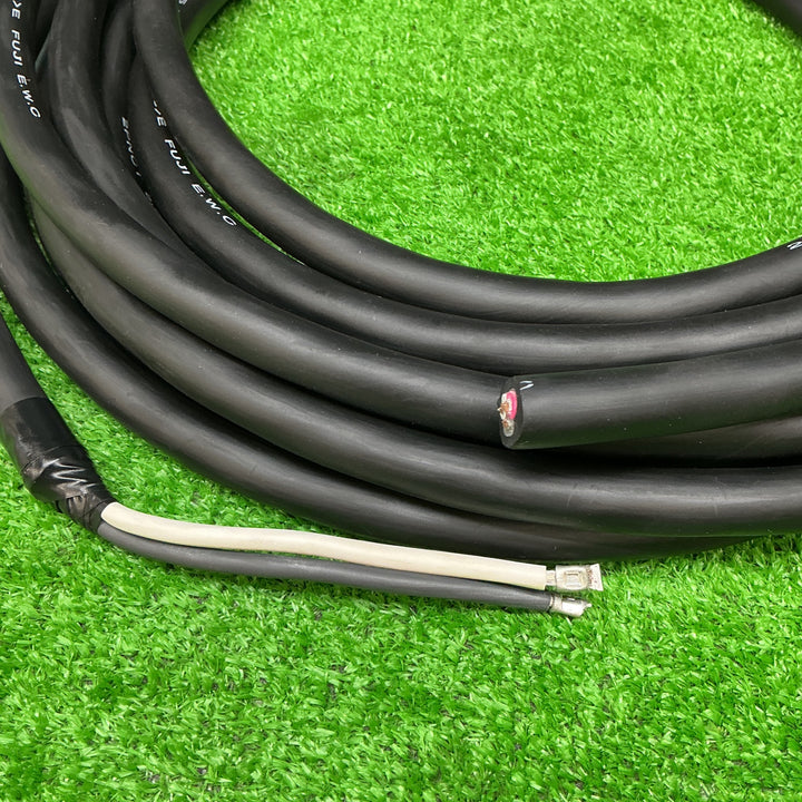 富士電線  2種EPゴム絶縁クロロプレンゴムキャブタイヤケーブル 5.5m㎡ 3心  2PNCT5.5SQ×3C 重さ約3.8kg【電材館越谷店】