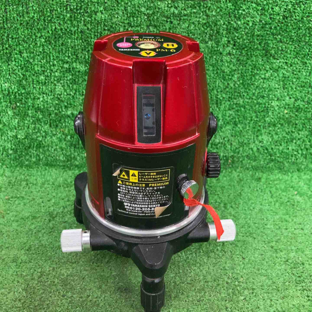◇山真製鋸(YAMASHIN) レーザー墨出し器 マスタープレミアム  PM-6 KiRa【川崎店】