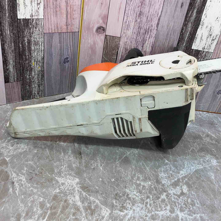 ◇STIHL 充電式チェーンソー MSA 200C【八潮店】