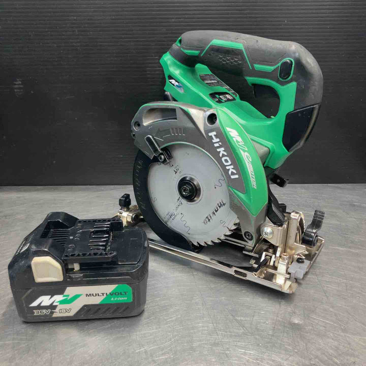 【中古品】 ハイコーキ(HIKOKI ※旧:日立工機) 36V コードレス丸のこ C3605DB(NN) バッテリー1個付属 【東大和店】