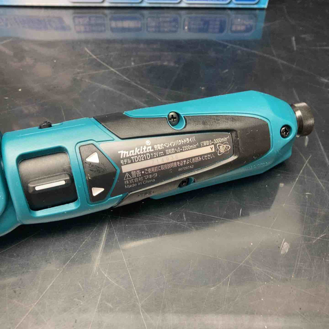 ☆マキタ(makita) コードレスペンインパクトドライバ TD021DSHSP【川越店】