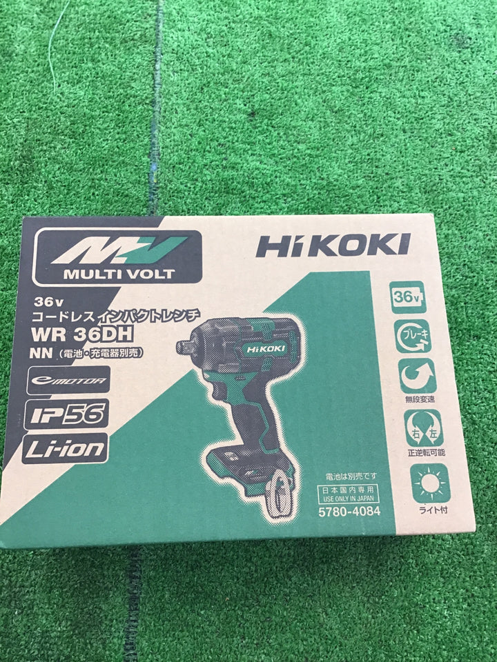 ★ハイコーキ(HIKOKI ※旧:日立工機) コードレスインパクトレンチ WR36DH(NN)【桶川店】