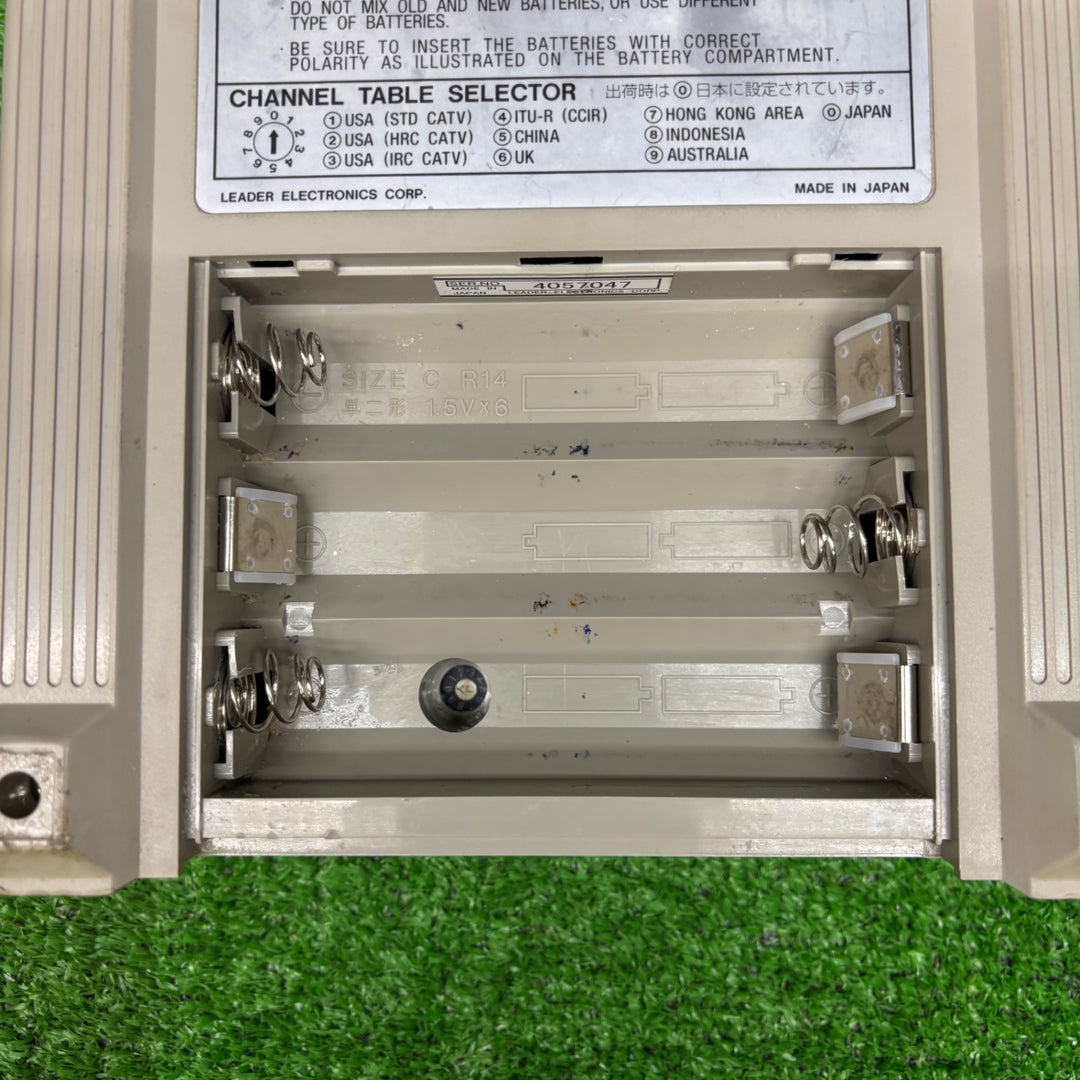 LEADER 測定器 シグナルレベルチェッカー LF941D ※通電のみ確認【電材館越谷店】
