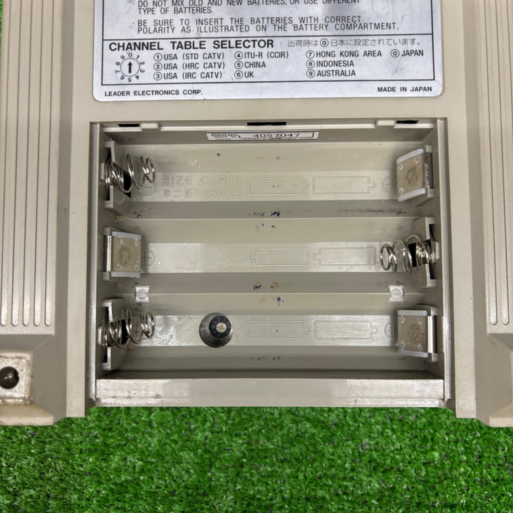 LEADER 測定器 シグナルレベルチェッカー LF941D ※通電のみ確認【電材館越谷店】
