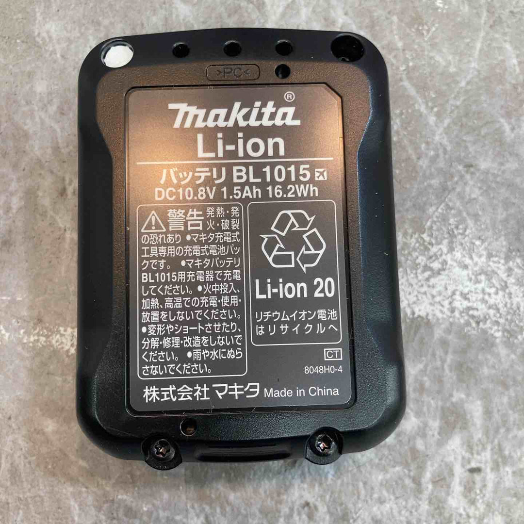 ★マキタ(makita) リチウムイオンバッテリー 10.8V/1.5Ah BL1015【八潮店】
