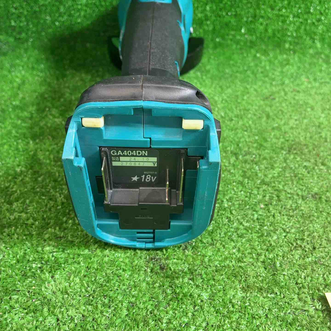 マキタ(makita) 100mmコードレスディスクグラインダ GA404DZN (GA404DN)【藤沢店】