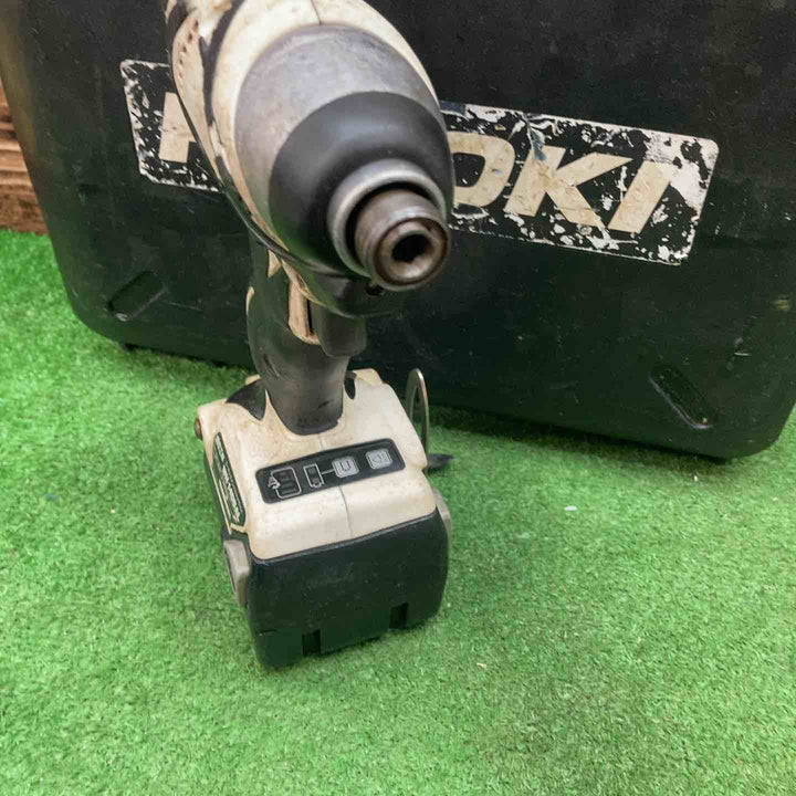 ハイコーキ(HIKOKI ※旧:日立工機) コードレスインパクトドライバー WH14DBAL(2LSCK)(W)【川越店】