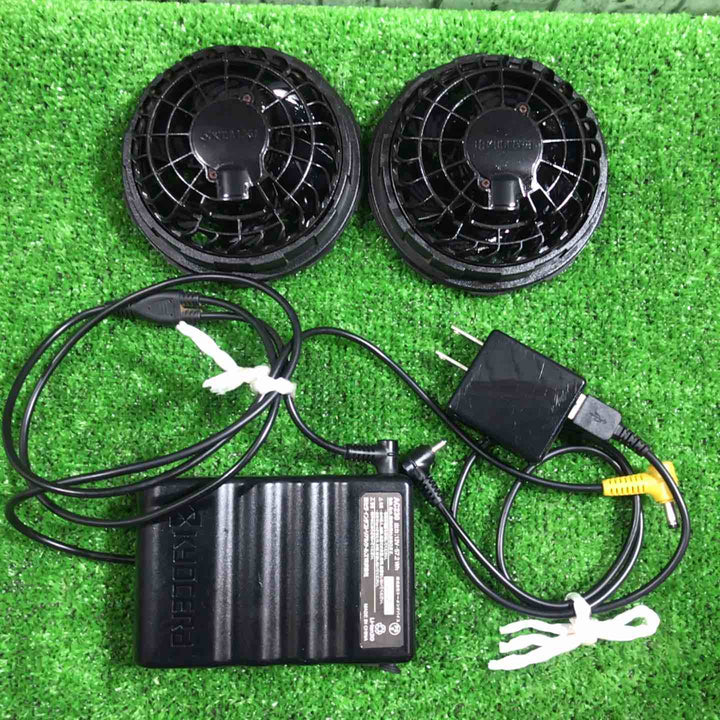 空調服　バートル ファンセット ＋12v AC230バッテリー　エアークラフト【川口店】