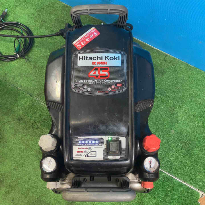 ★ハイコーキ(HIKOKI ※旧:日立工機) エアコンプレッサー EC1445H 満充填約5分30秒【岩槻店】