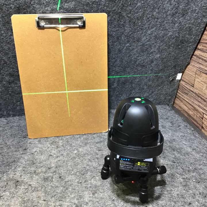 【中古・本体のみ】 VOICE レーザー墨出し器 5ライン(矩十字・横) グリーンレーザー Model-G5 【桶川店】