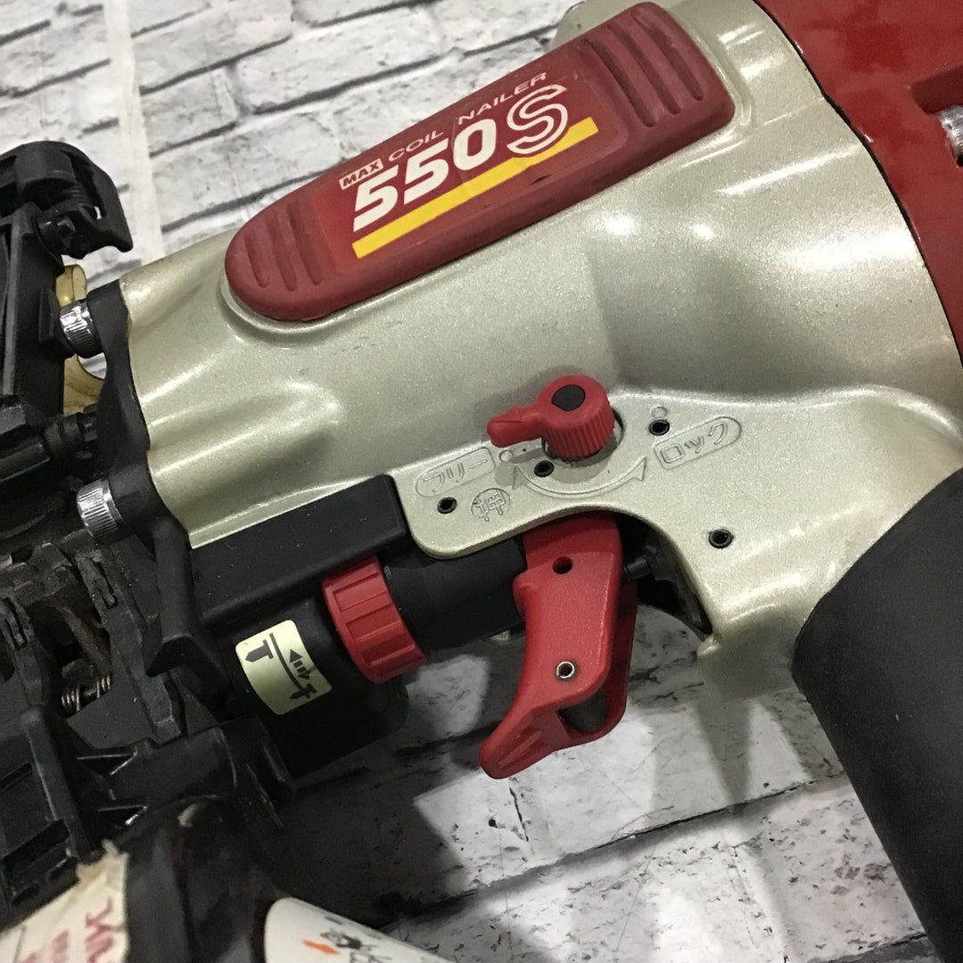 ★マックス(MAX) 常圧エア釘打ち機 CN-550S(FP)【川口店】