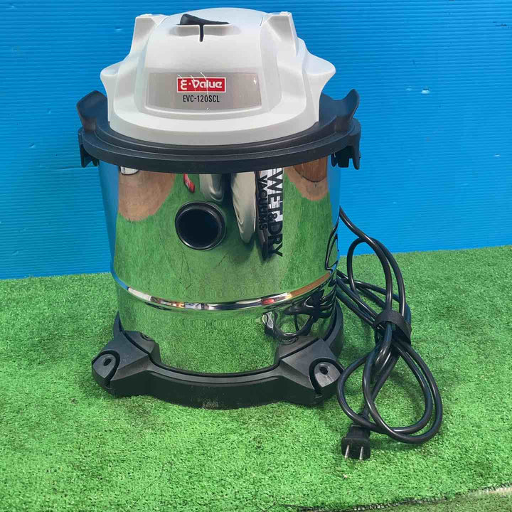 ◇E-Value 乾湿両用掃除機 12L EVC-120SCL【岩槻店】