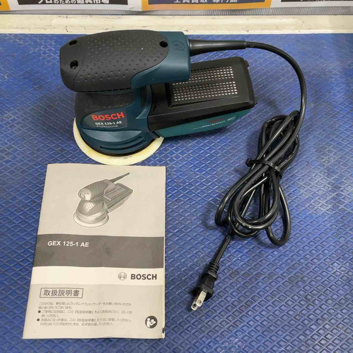 ◇ボッシュ(BOSCH) 吸じんランダムアクションサンダー GEX125-1AE【草加店】