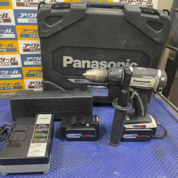 ◇パナソニック(Panasonic) コードレス振動ドリルドライバ  EZ7950LS2S-H【草加店】