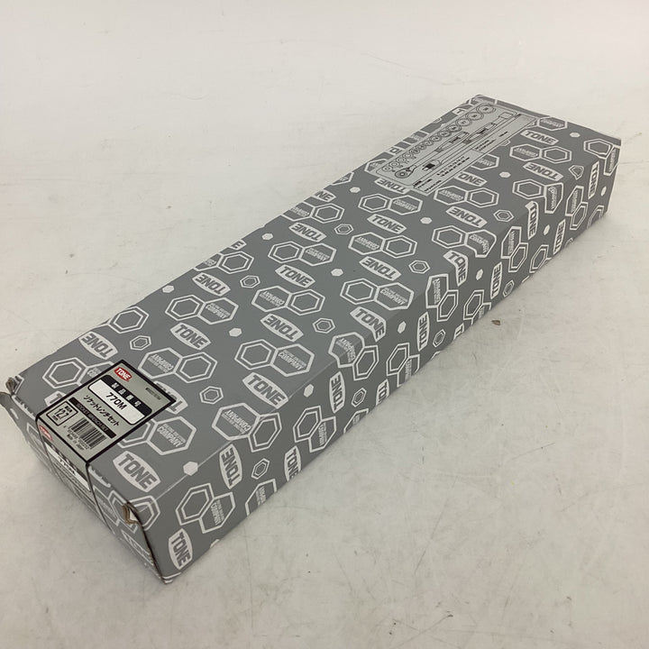 ◇トネ(TONE) ソケットレンチセット 770M 内容16点 差込角12.7mm(1/2") シルバー【狭山】