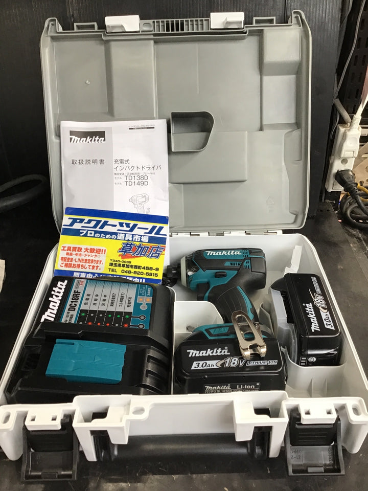 ★マキタ(makita) コードレスインパクトドライバー TD149DRFX【草加店】