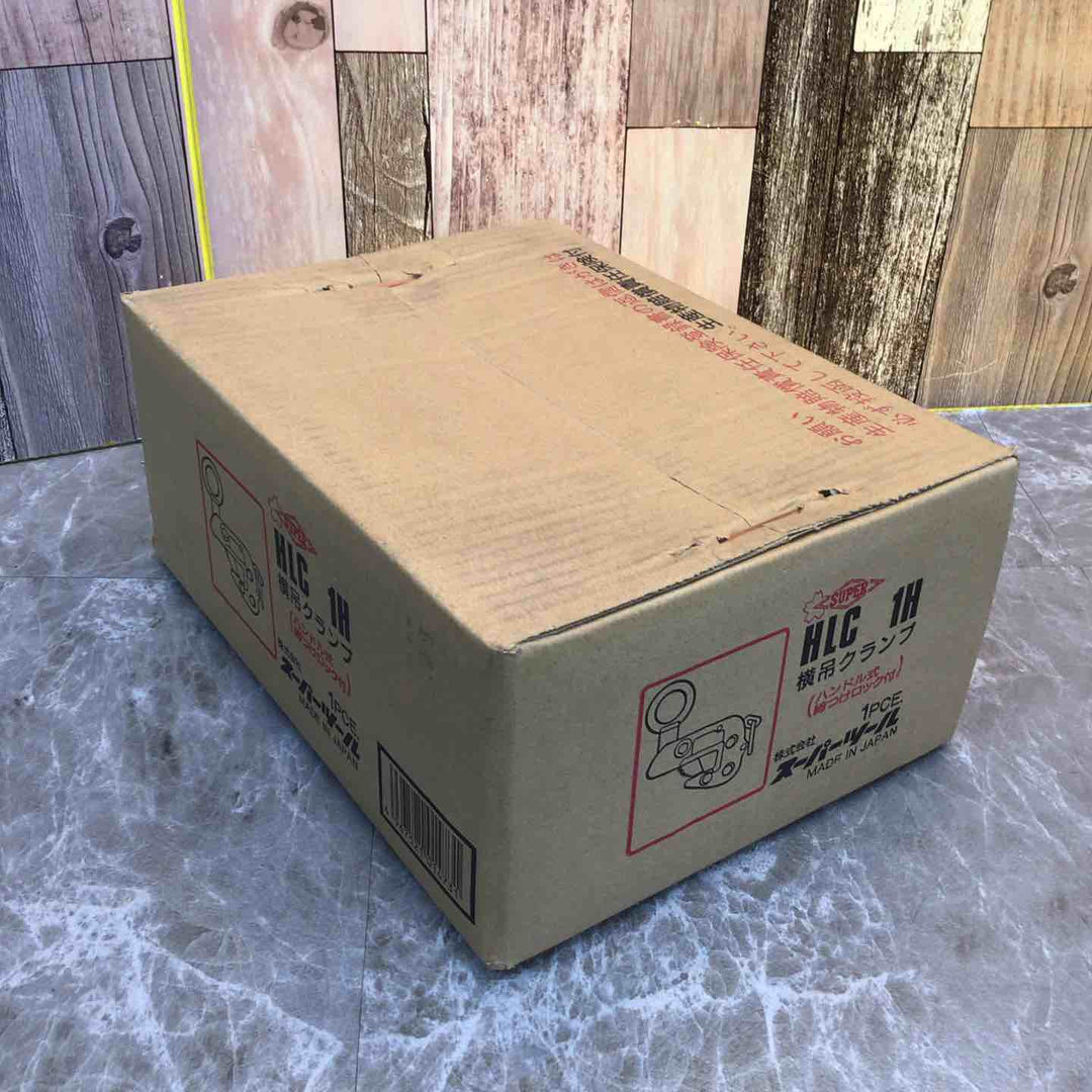 スーパーツール(SUPERTOOL) 横吊クランプ(ロックハンドル式) HLC1H【八潮店】
