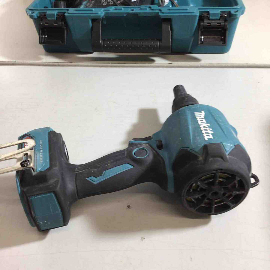 【美品】★マキタ(makita) コードレスエアダスタ AS001GRD 40V 充電式 フルセット アタッチメント付き【柏店】