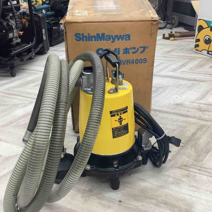 新明和工業 残水用自吸ポンプ BVR400S (283-1881)【越谷店】