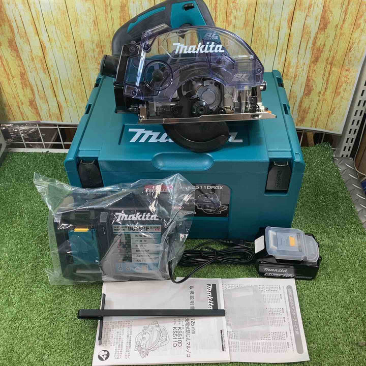 ★マキタ(makita) コードレス防じん丸のこ KS511DRGX【川崎店】