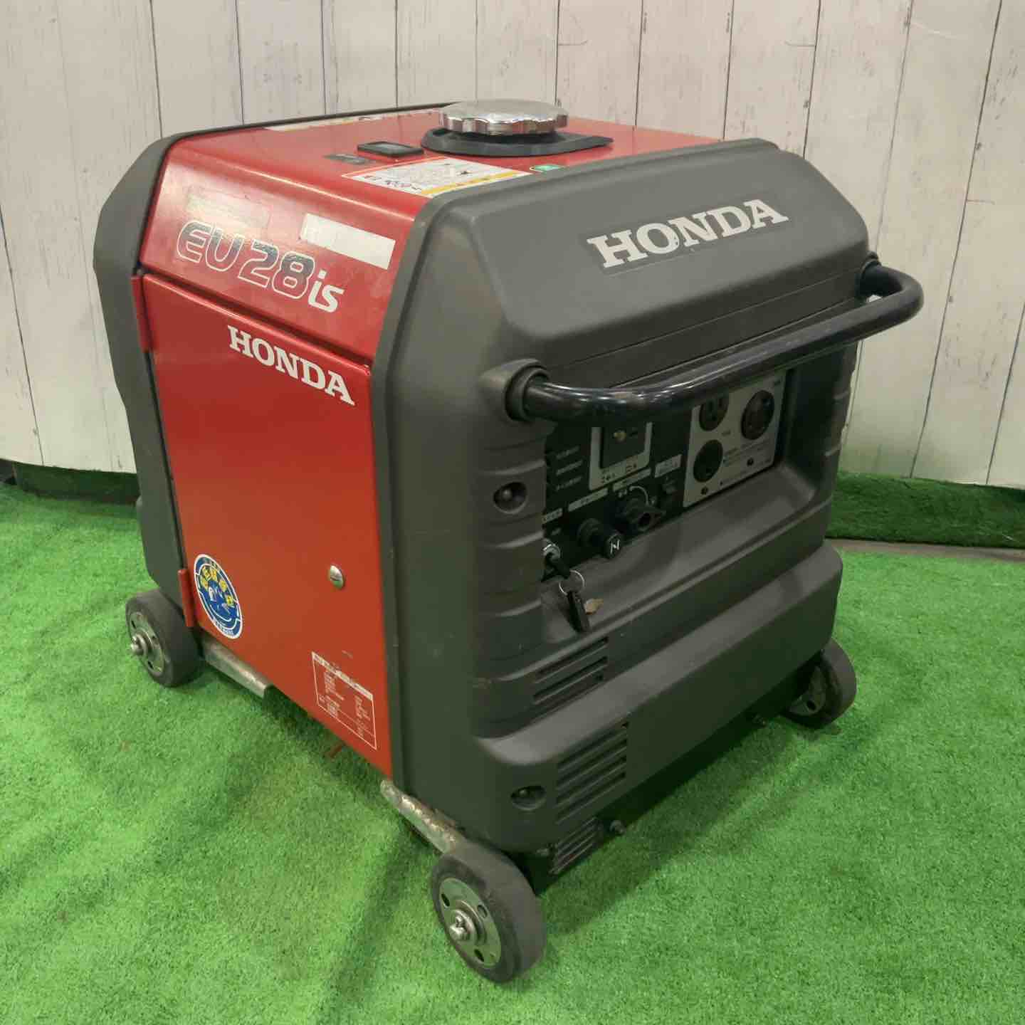 店頭受取り限定】☆ホンダ(HONDA) インバーター発電機 EU28iS_車輪あり
