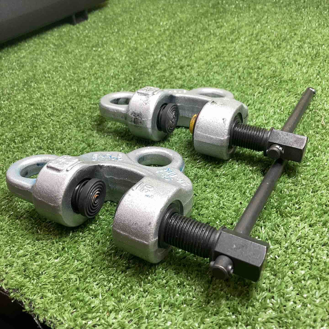 【2個セット】 イーグルクランプ 500kg（ 0.5t）ねじ式クランプ モデル：SBB-0.5 全方向【川崎店】