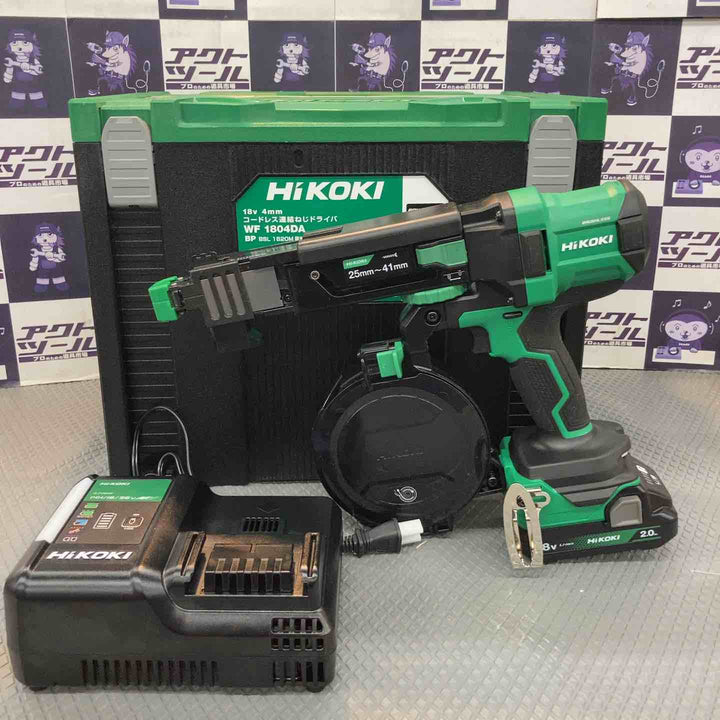 【中古品】ハイコーキ(HIKOKI ※旧:日立工機) コードレススクリュードライバー WF1804DA(BP)【所沢店】