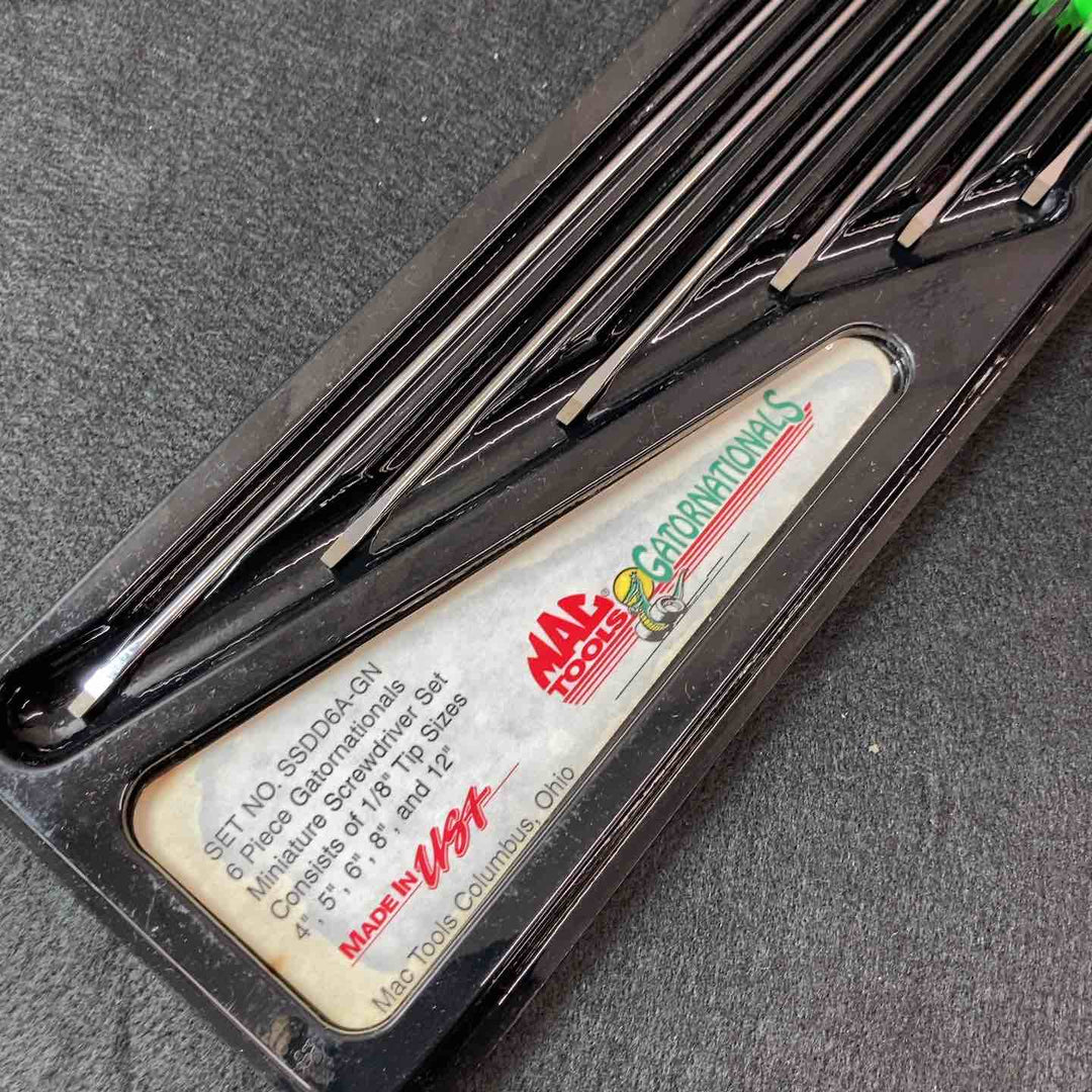 【中古美品】 マックツール(MACTOOLS) SSDD6A-GN 精密マイナスドライバー GATORNATIONALS コラボ 【東大和店】