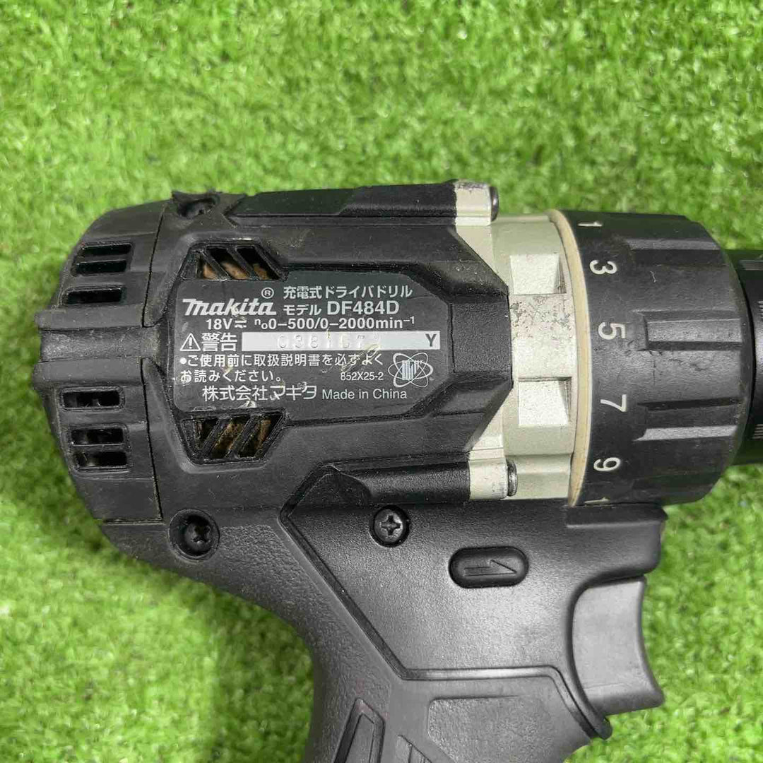 ☆マキタ(makita) 18V コードレスドリルドライバー DF484DZB 本体のみ【川口店】